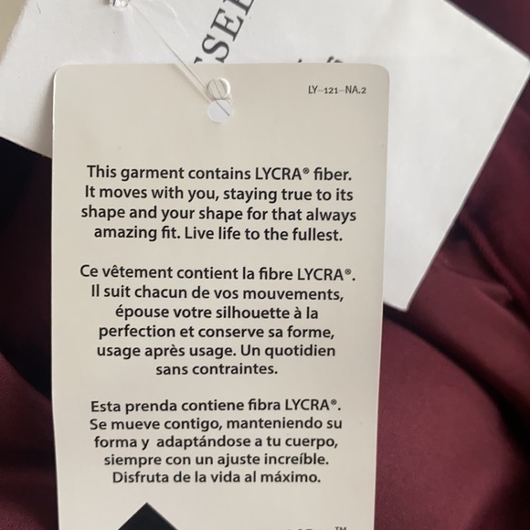 VTG NWT Appleseeds Petite/ Womens Petite Midi Skirt Maroon, Size 6P - Picture 11 of 16